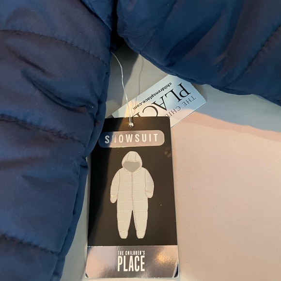 NWT Winter infant snowsuit from The Children’s Place. - Picture 3 of 12